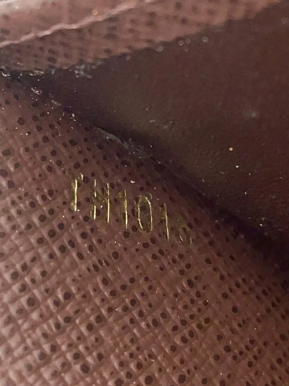 Auth Louis Vuitton Monogram Mini Lin Portefeuille Sarah